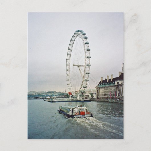 London Eye Postcard Postkarte (Vorderseite)