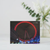 London Eye Postcard Postkarte (Stehend Vorderseite)