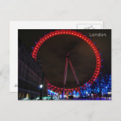 London Eye Postcard Postkarte (Vorne/Hinten)