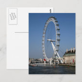 London Eye Postcard Postkarte (Vorne/Hinten)