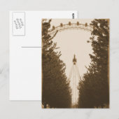 London Eye - Postcard Postkarte (Vorne/Hinten)
