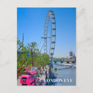 London Eye Postcard Postkarte