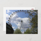 London Eye Postcard Postkarte (Vorne/Hinten)