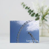 London Eye Postcard Postkarte (Stehend Vorderseite)