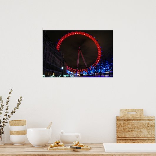 London Eye Poster (Küche)