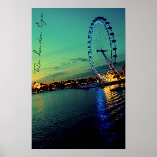 London Eye Poster (Vorne)