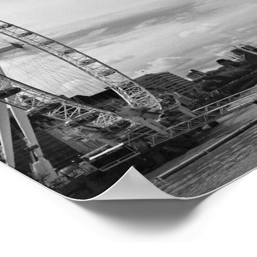 London Eye Poster (Ecke)