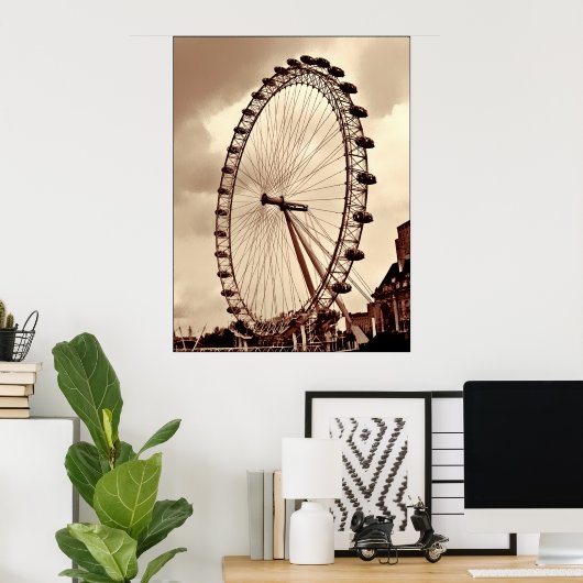 LONDON EYE POSTER (Heimbüro)