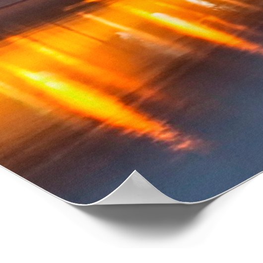 London Eye Poster (Ecke)