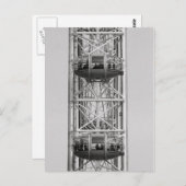 London Eye Postkarte (Vorne/Hinten)