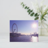 London Eye Postkarte (Stehend Vorderseite)