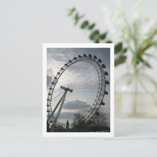 London Eye Postkarte (Stehend Vorderseite)