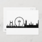 London Eye Postkarte (Vorne/Hinten)