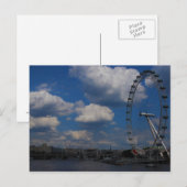 London Eye Postkarte (Vorne/Hinten)