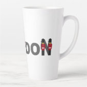 London Eye Queens Guard Latte Tasse (Rechts)