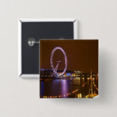 London Eye, River Thames und Lichter von Button (Vorne & Hinten)