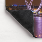 London Eye, River Thames und Lichter von Mousepad (Ecke)