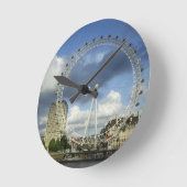 London Eye Runde Wanduhr (Winkel)