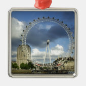 London Eye Silbernes Ornament (Vorne)