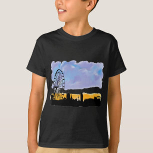 London Eye Skyline Art, Geschenke, die Sie können  T-Shirt