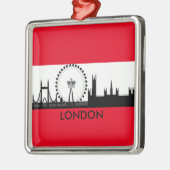 London Eye Skyline, England Weihnachtsschmuck (Links)