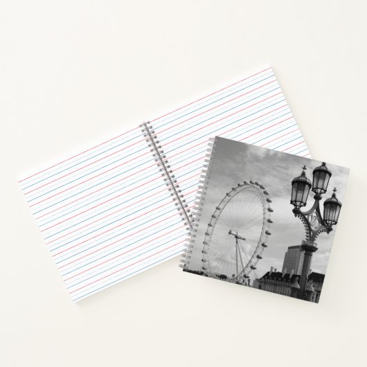 London Eye Spiral Notebook Notizblock (Innenseite)
