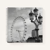 London Eye Spiral Notebook Notizblock (Vorderseite)