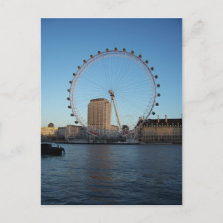 London Eye & Thames Postkarte