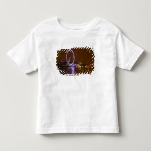 London Eye, Themse und Lichter von Kleinkind T-shirt