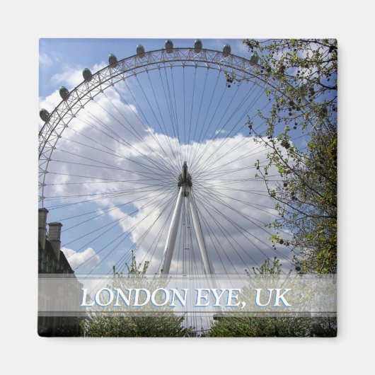 London Eye (UK) Holiday Souvenir Magnet (Vorne)