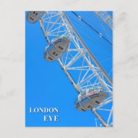 London Eye UK Postcard