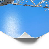 London Eye UK Print Fotodruck (Ecke)