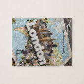 London Family Vacation 3D Travel Trip Souvenir  Puzzle (Horizontal)