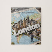 London Family Vacation 3D Travel Trip Souvenir  Puzzle (Vertikal)