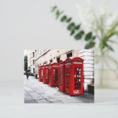 London Feiertagspostkarte (Stehend Vorderseite)