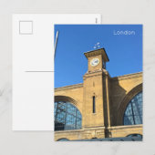 London Feiertagspostkarte (Vorne/Hinten)