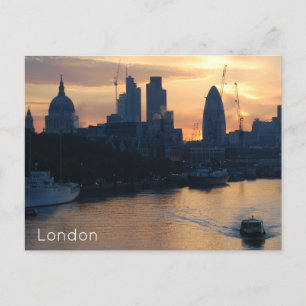 London Feiertagspostkarte