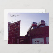 London Feiertagspostkarte (Vorne/Hinten)