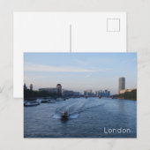 London Feiertagspostkarte (Vorne/Hinten)