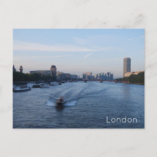 London Feiertagspostkarte (Vorderseite)