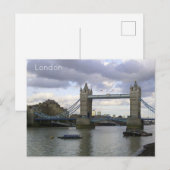 London Feiertagspostkarte (Vorne/Hinten)