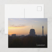 London Feiertagspostkarte (Vorne/Hinten)