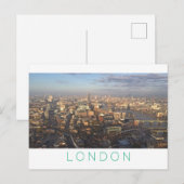 London Feiertagspostkarte (Vorne/Hinten)