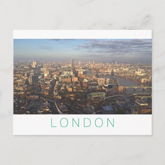 London Feiertagspostkarte (Vorderseite)