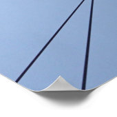 London Ferris Wheel Poster (Ecke)