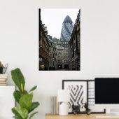 London Financial District Poster (Heimbüro)