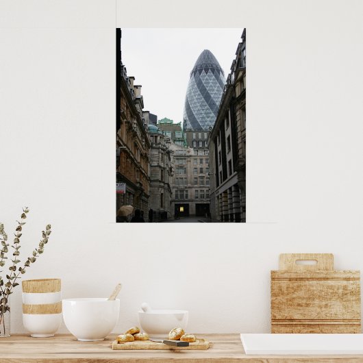 London Financial District Poster (Küche)