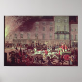 London Fire Motors, graviert von R.G. Reeve Poster (Vorne)