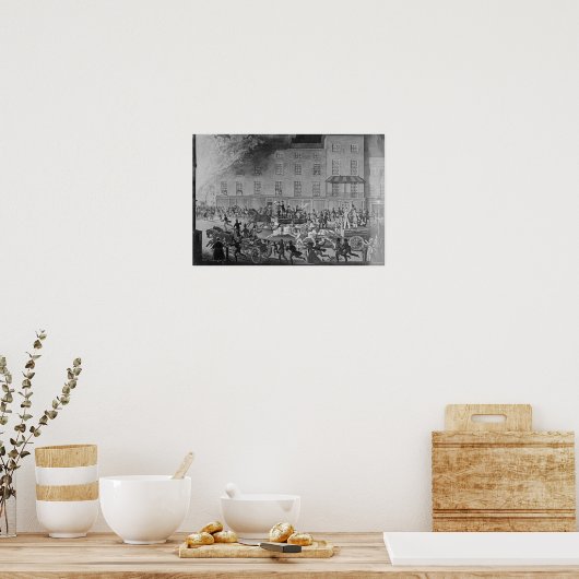 London Fire Motors Poster (Küche)