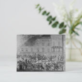 London Fire Motors Postkarte (Stehend Vorderseite)